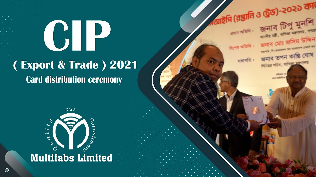 CIP (Commercially important person) Card distribution ceremony
