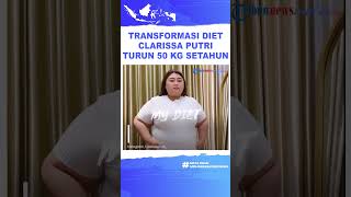 Transformasi Diet Clarissa Putri yang Baru Menikah dengan Sandro Fahdhipa, Turun 50 Kg Dalam Setahun