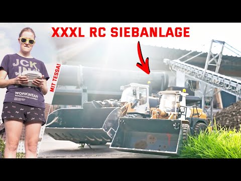 Germany's LARGEST XXL SCREENING PLANT FINALLY GOES ONLINE! Let's Play RC Farming *53 - 4K