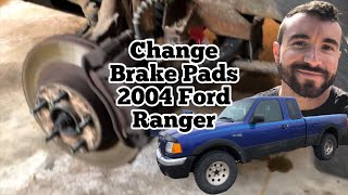 How to Change Front Brake Pads on (2004) 1998-2011 Ford Ranger