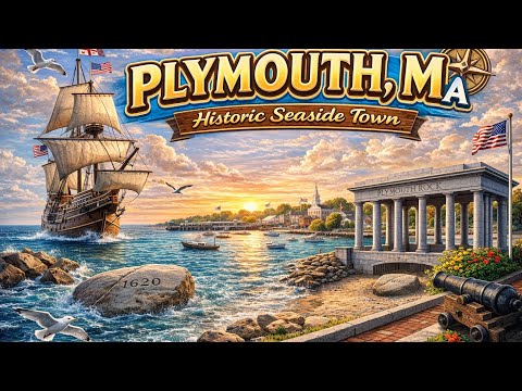 Driving and Walking Through Plymouth’s Beautiful Streets”