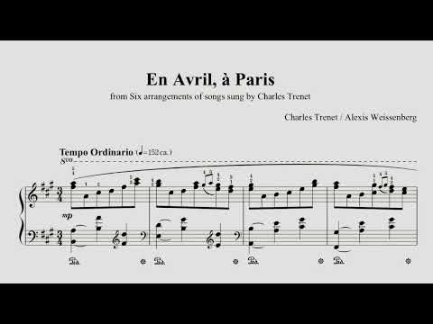 En avril, à Paris (Trenet-Weissenberg) | Lana Henchell, piano