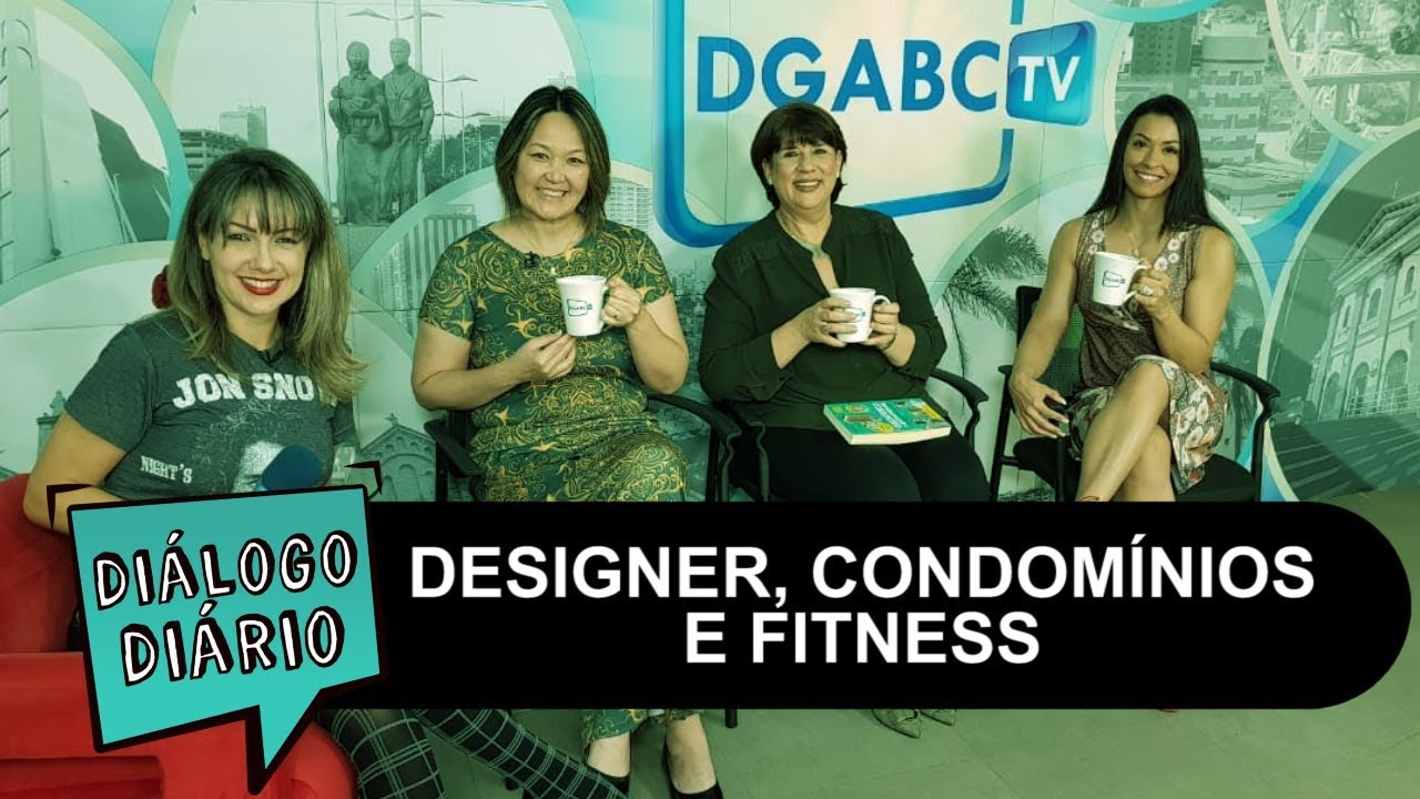 Musa fitness, designer de estampas e especialista em condomínios no Diálogo Diário