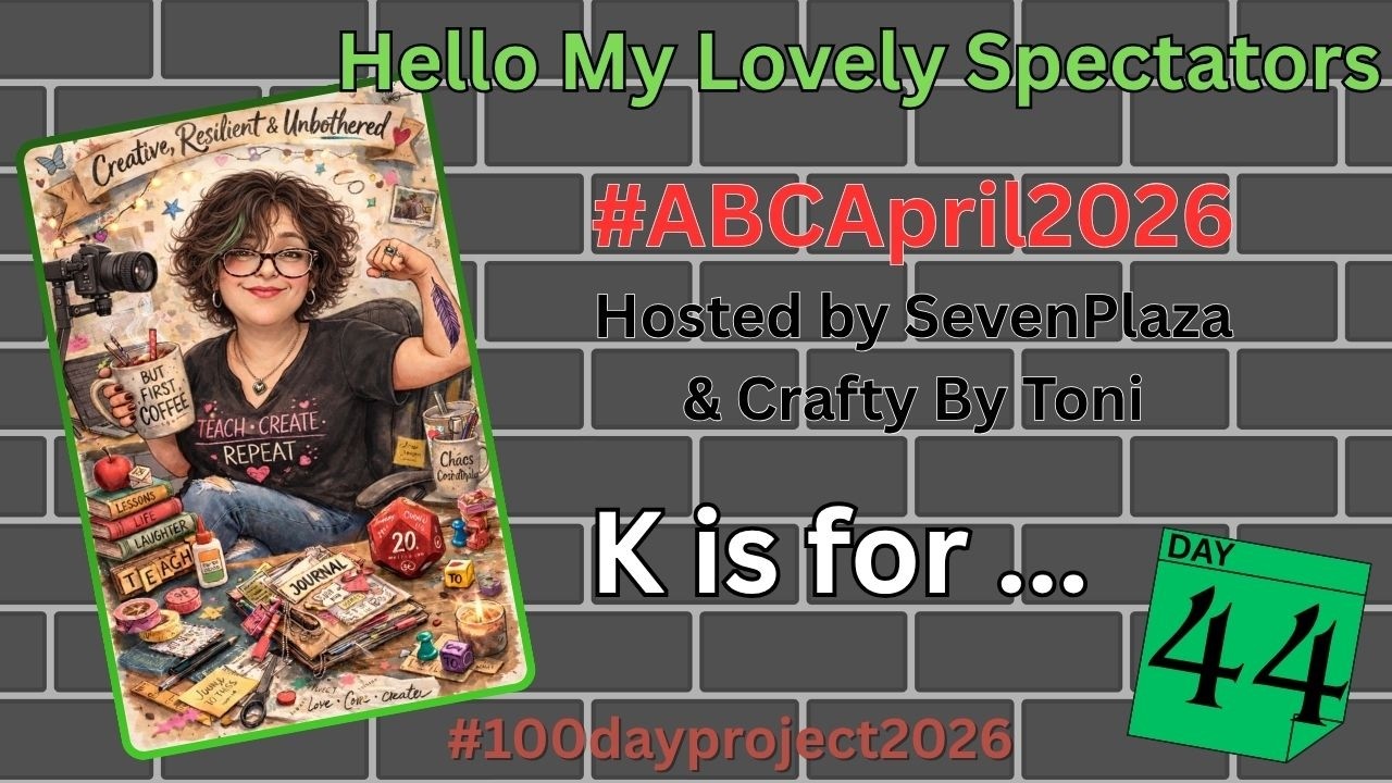 #abcapril2026 | K is for Koi fish swimming in Kelp ... taking an arististic flair with this one...