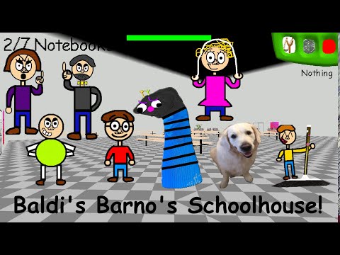 Barno's Upgraded School! | V.1.3.2 | Baldi's Basics Mod!