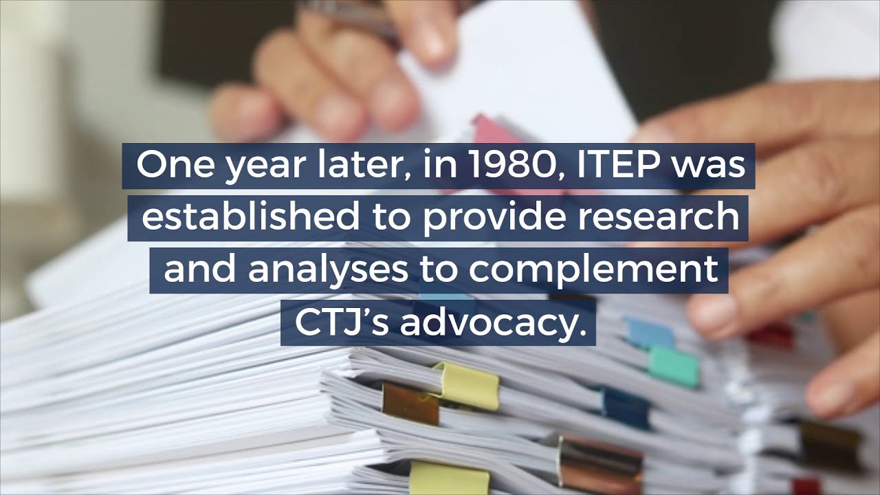 ITEP - 40 Years of Tax Equity