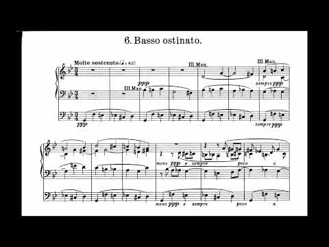 Reger: Basso ostinato op. 129 Nr. 6