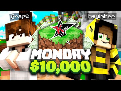 Grapeapplesauce - So I was in the $10,000 Minecraft Monday tournament with heyimbee...