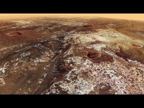Publican imágenes de uno de los valles más grandes en Marte