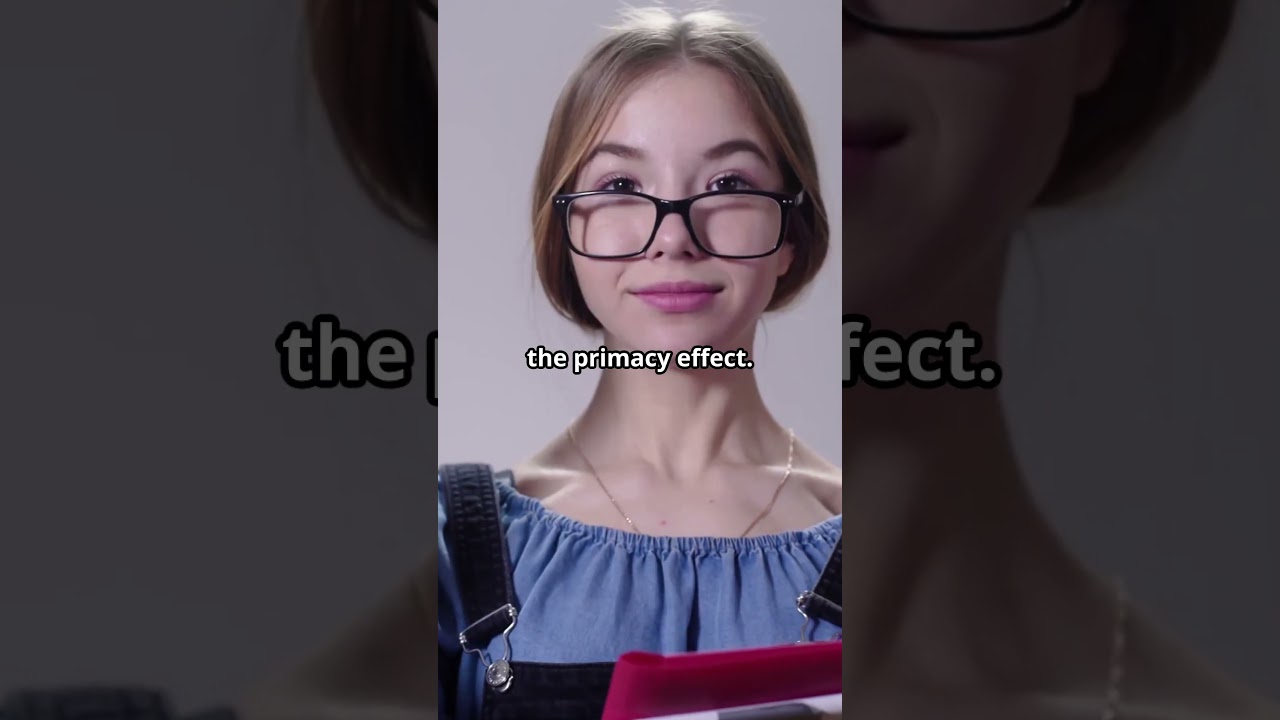 Why Your Brain Remembers the First and Last Thing