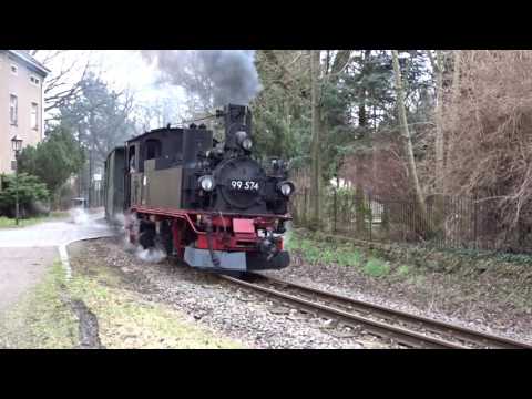Döllnitzbahn Mügeln Wilder Robert --- Zugfahrt am 26.12.2016