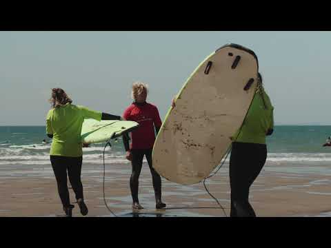 Surf lessons Croyde Bay