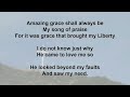 Amazing Grace  He Looked Beyond My Faults