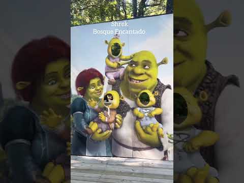 Shrek Bosque Encantado #bosque #shrek #enchantedforest #magico #araucania #pucon