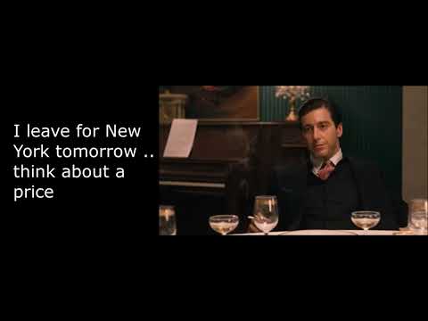 The Godfather  - Don't ever take sides against the family