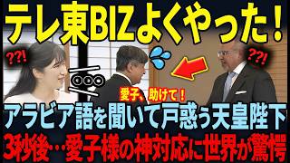 【アラビア語で話しかけられた愛子様の衝撃対応…】バーレーン皇太子が日本の報道内容を猛烈批判！！