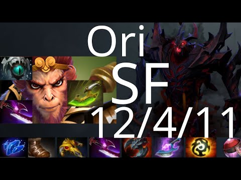 曾焦阳 Ori Shadow Fiend vs Zeus, Bloodseeker, Tidehunter - IG vs VG g1 i-league dota2