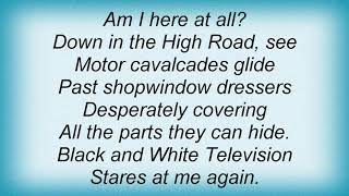 Ian Anderson - Black And White Television Lyrics