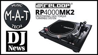 Video thumbnail for Reloop RP 4000 MK2 DJ Turntable on The M-A-T with DJ Michael Joseph by discjockeynews