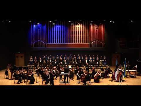 М. Скорик «Мелодія»                           M. Skoryk “Melody” with Sopran solo Elena Brazhnyk