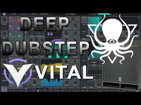 DEEP Dubstep Sound Design in Vital (like Deep Dark and Dangerous)
