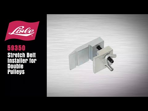 Lisle 59350 Stretch Belt Installer for Double Pulleys
