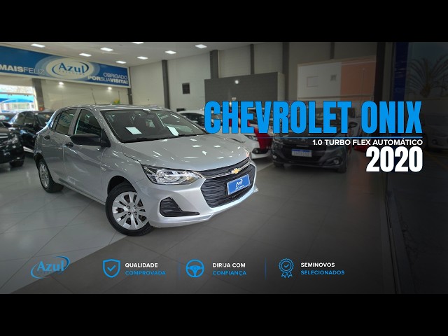Vídeo CHEVROLET ONIX 1.0 TURBO FLEX AUTOMÁTICO