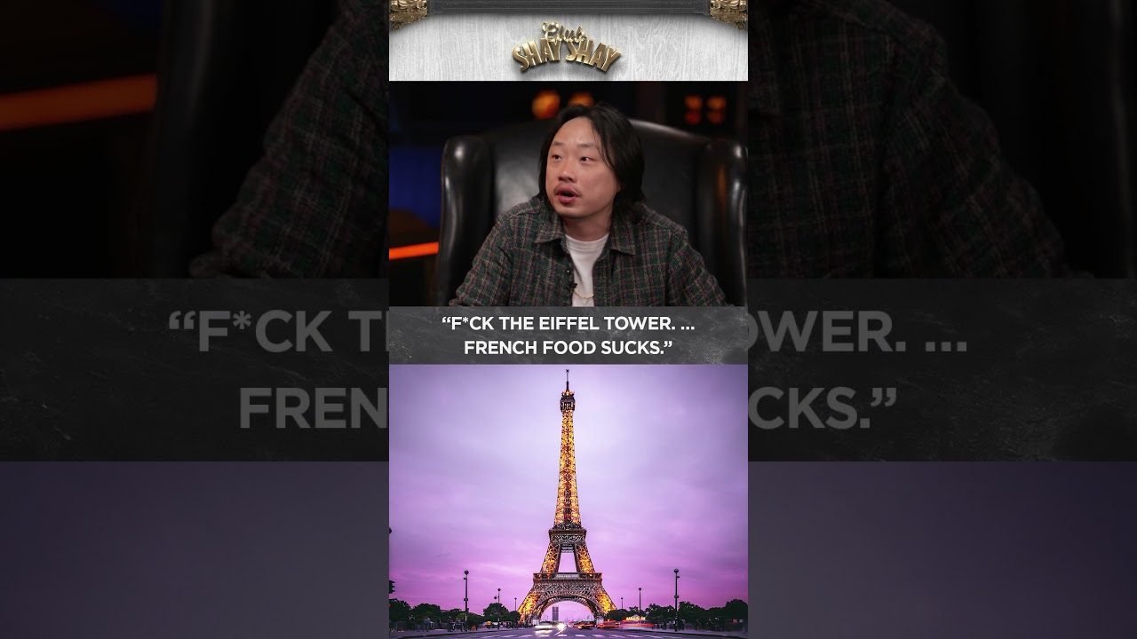 "F*ck the Eiffel Tower... French food sucks."