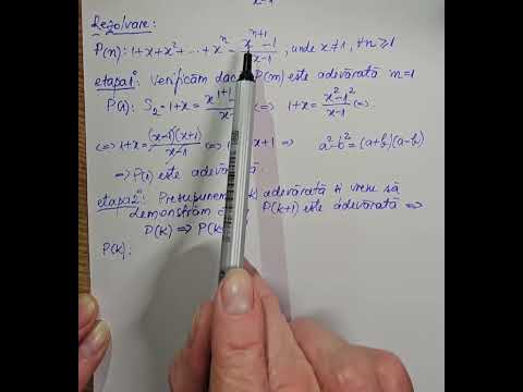 Inductia matematica. Sume.