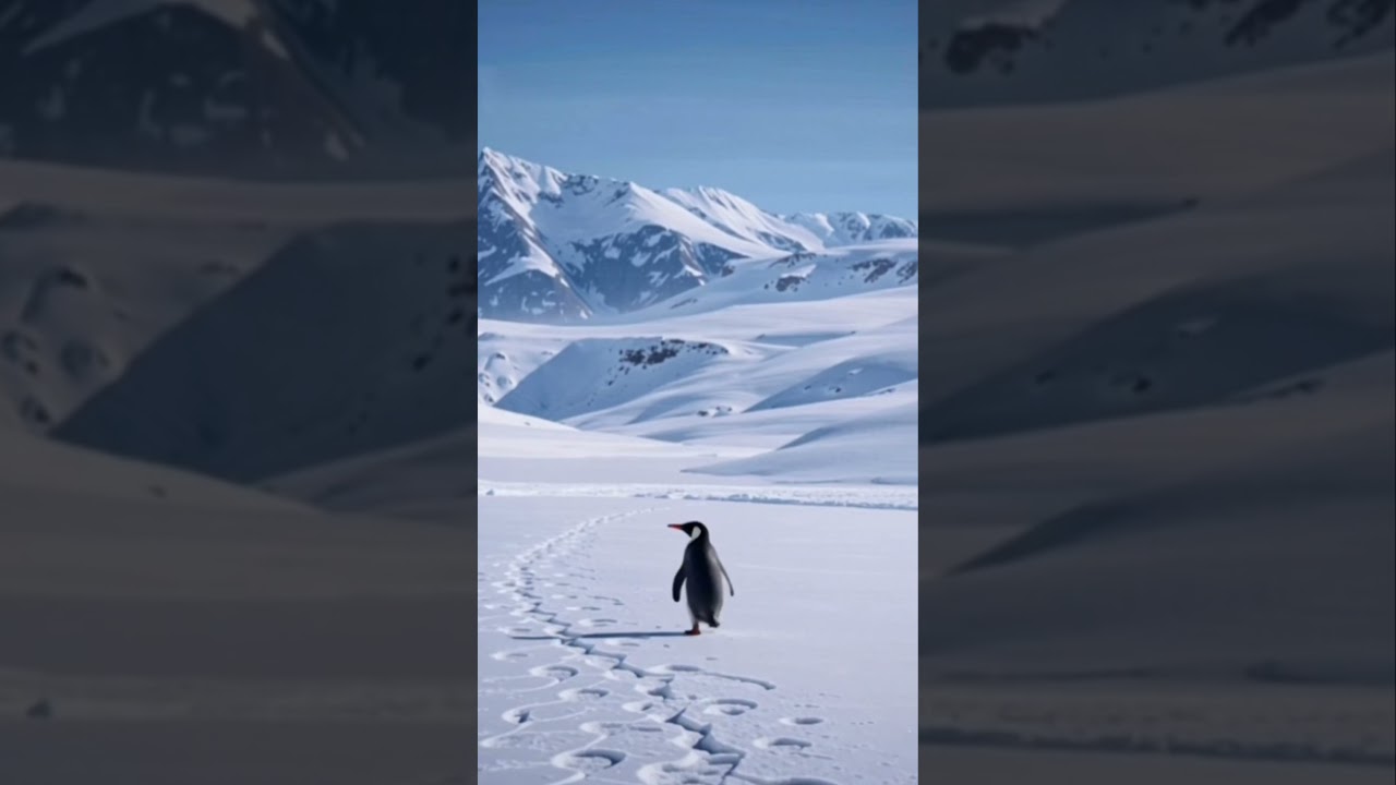 the truth behind Viral penguin. 🔥