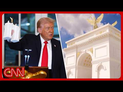 Trump: Triumphal arch will be used for drones, snipers & ammo