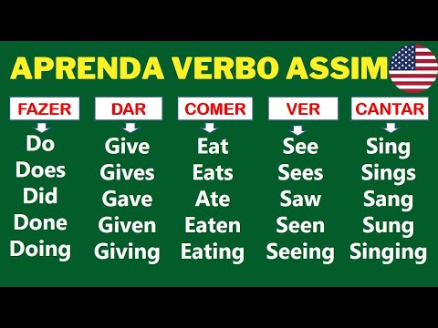 301 VERBOS IRREGULARES MAIS USADOS EM INGLÊS PARA INICIANTES APRENDER