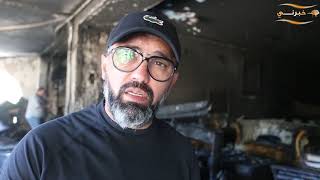 حريق مجمع الروضة..أضرار بالملايين