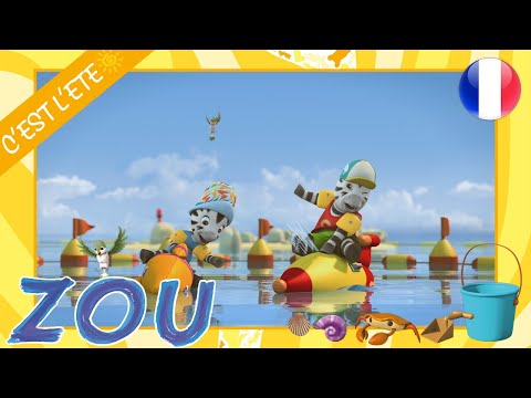 Zou en FranÃ§ais âï¸ LA PLAGE ðï¸ 60min COMPILATION ðº Dessins animÃ©s