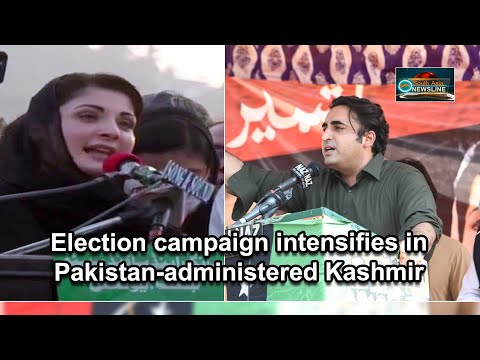 Election campaign intensifies in Pakistan administered Kashmir