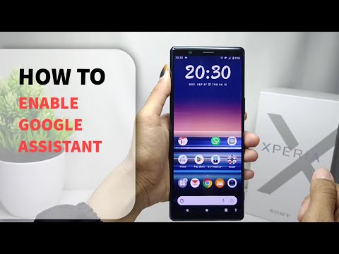 How To Enable Google Assistant In Sony Xperia