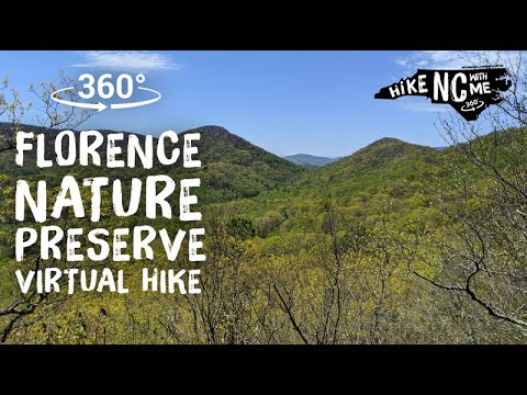 Florence Nature Preserve Virtual Hike 360 VR ⛰️ Hike NC with Me