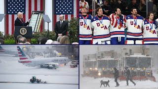 Bloomberg News Now: Armed Man Shot, Killed at Mar-a-Lago, Blizzard Warnings, More