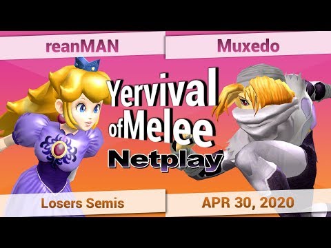 reanMAN (Peach) vs. Muxedo (Sheik, Peach) - Losers Semis - Yervival of Melee #7