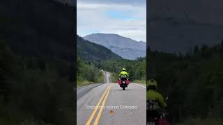 Enquanto isso, no Canadá | Expedição Alaska 🏍️ #shorts