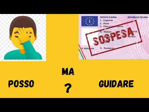 Come EVENTUALMENTE riavere la patente di guida italiana nonostante sia sospesa di validità