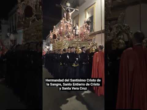 🙏 MOMENTO IMPRESIONANTE: La Fe toma las calles con el Cristo de la Sangre 🕯️✨ #SemanaSanta #Shorts