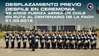 preview picture of video 'Desplazamiento previo desfile aniversario 85 años Fach 2015 @FIDAEGROUP'