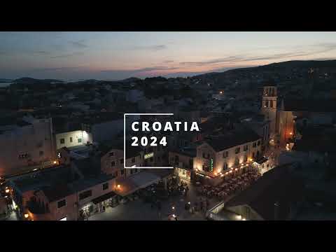 Vodice from Drone | 4K | Chorwacja 2024 | Croatia 2024