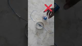 Oersted's experiment #shorts #science #magnet