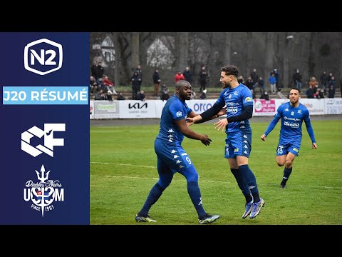 J20 N2 I C'CHARTRES FOOTBALL 2-1 US SAINT MALO - Résumé