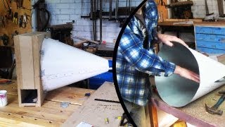 Make a Cyclone dust separator - The cone (part 2 of 3) (home made cyclone)