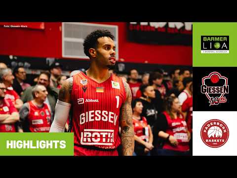 ProA: GIESSEN 46ers vs. Paderborn Baskets | Highlights