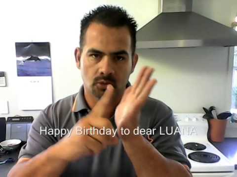 Happy Birthday Luana