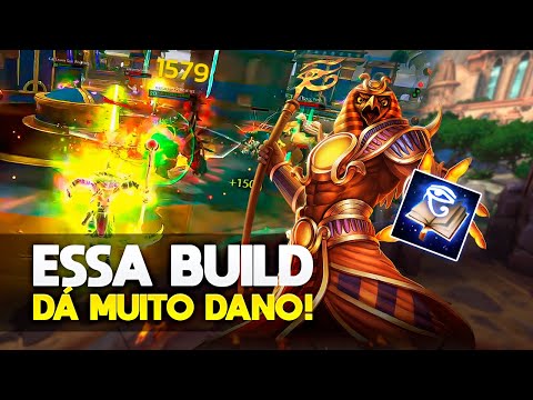 LIVRO DE THOTH AGORA É META! MUITO DANO! RA MID - Ranked Conquista